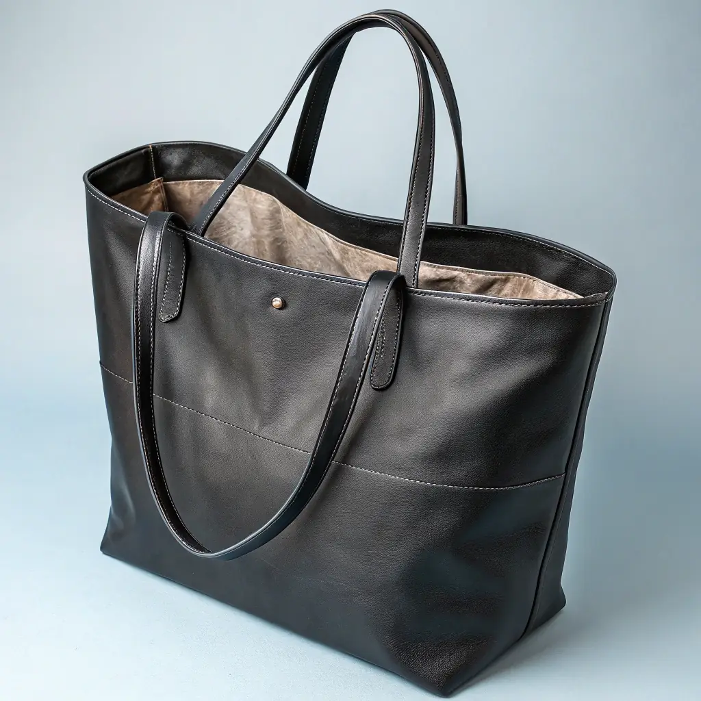 Custom Leather Tote