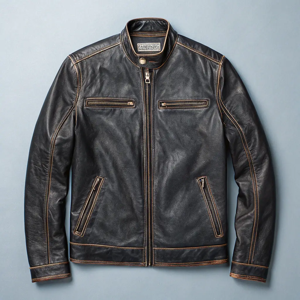 Classic Black Biker Jacket