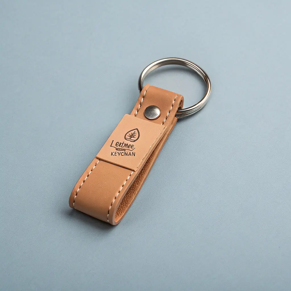 Leather Keychain