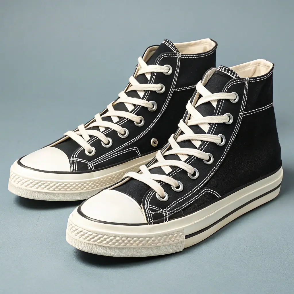 Vintage Style High-Top Sneakers