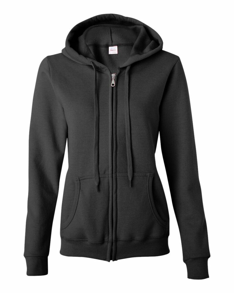 Womens Gildan Full Zip Up Hoodie W White Tiger Blue Eyes Design FREE SHIP - Image 3