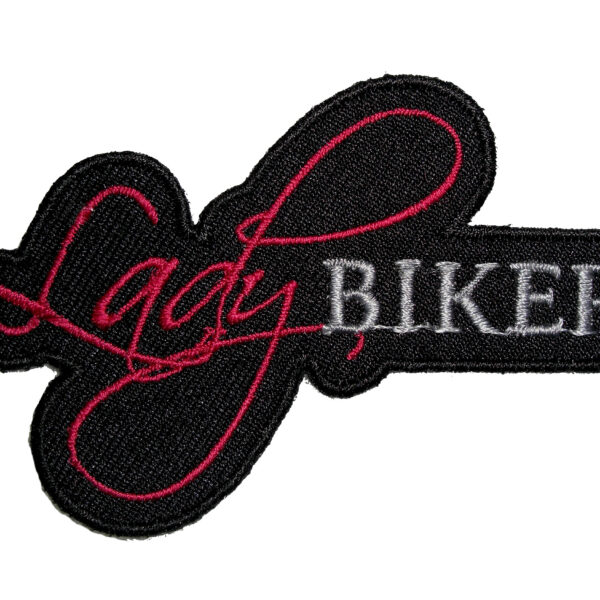 Sexy Lady Biker Embroidered Lady Biker Patch