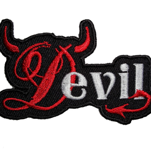 Sexy Devil Lady Rider Embroidered Lady Biker Patch