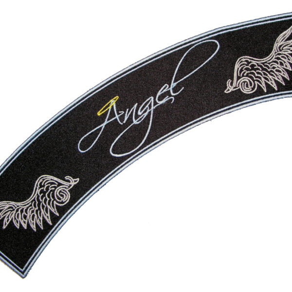 Sexy Angel With Wings Lady Biker Rocker Patch