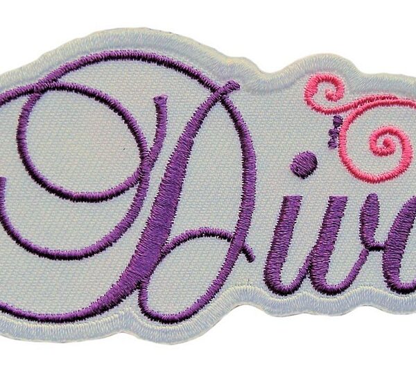 Sexy Diva Lady Rider Embroidered Biker Patch