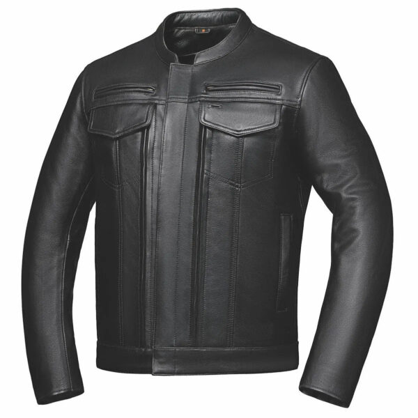 FIND ON UNIK Rampage - Mens Ultra Leather Jacket - Red