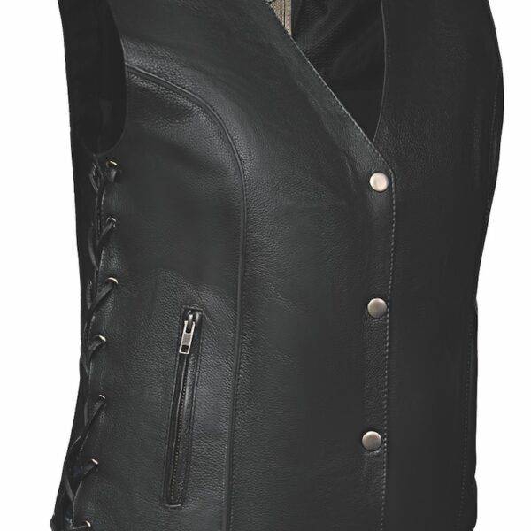 Ladies Premium Leather Vest - RF