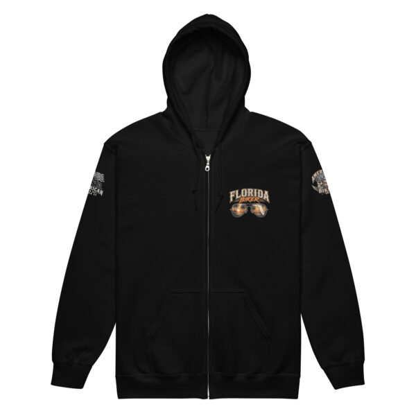 Florida Biker Deluxe zip hoodie